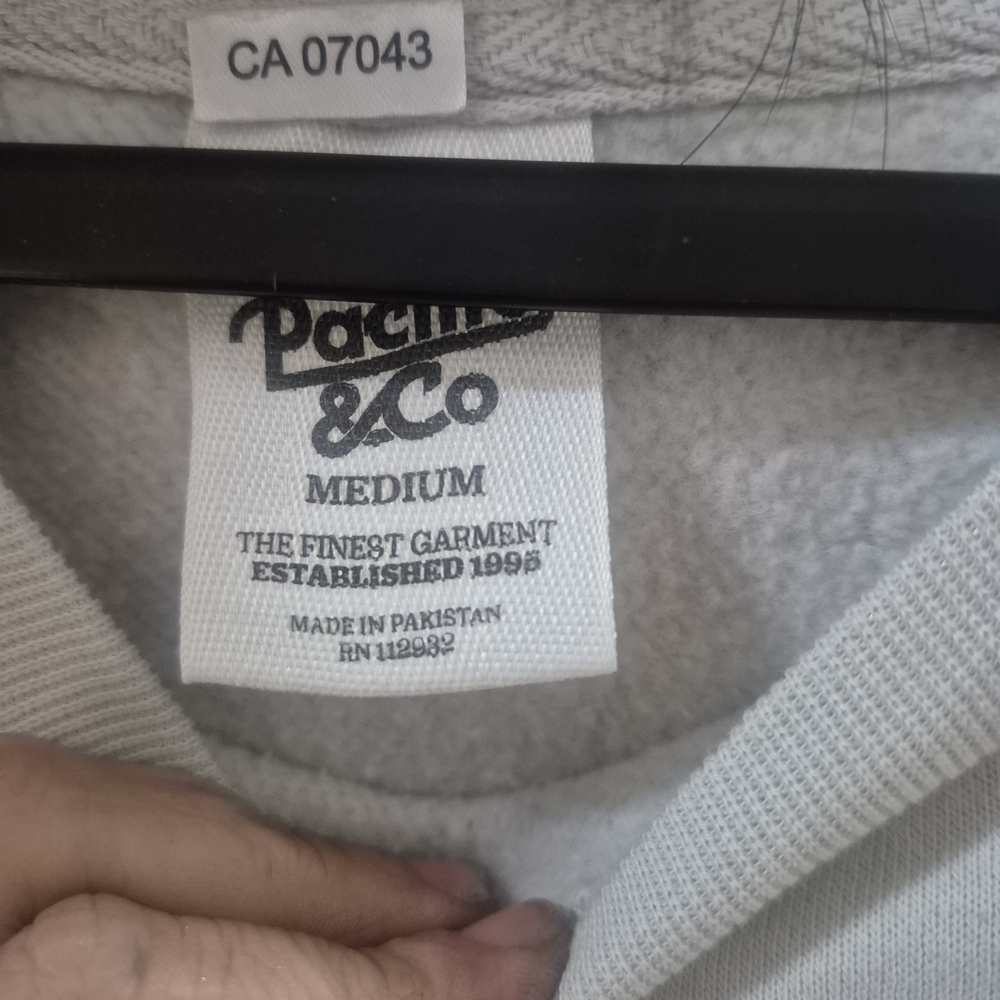 CO Women's Cream Crew Neck Sweater - Picture 3 of 3